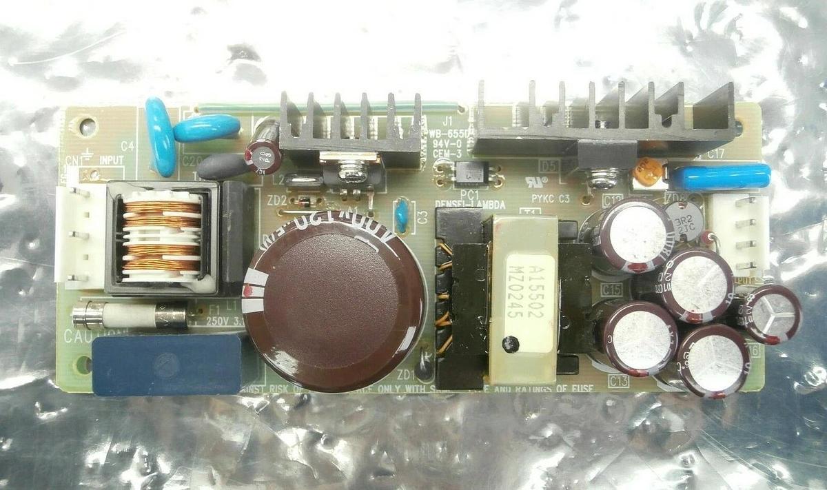 Used Densi-Lambda ZWS Series Open Frame Power Supply Lot of 2 ZWS50-15/J ZWS30-5/J