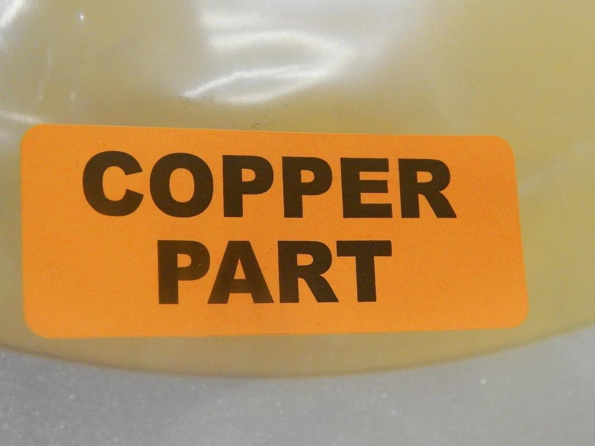 Used Chamber Performance Services 633005408-F Aluminium Shield Copper Exposed Used