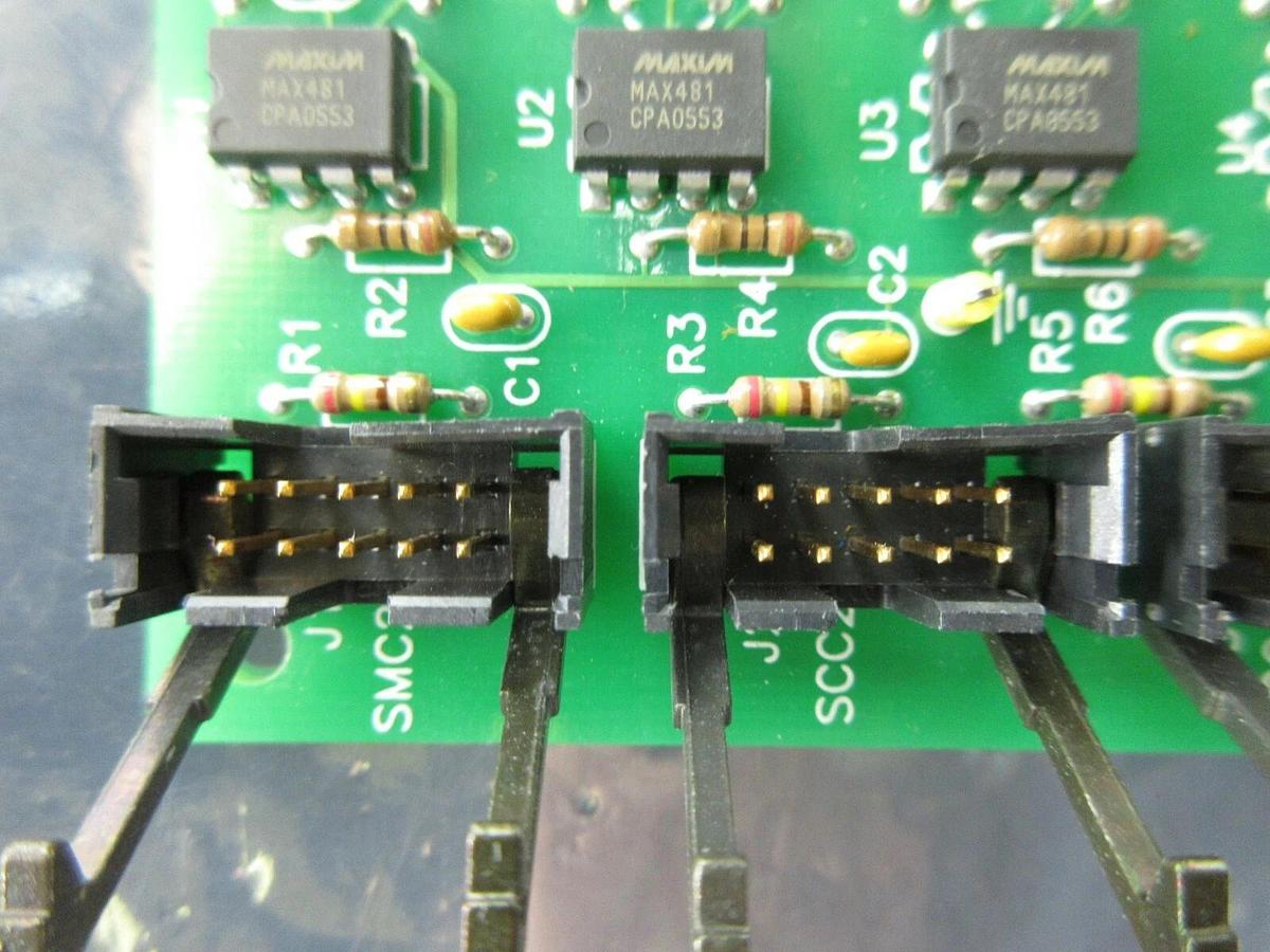 Used Delta Design 1906880-501 MBX RS232/RS485 Expansion Board PCB Rev. F Used Working