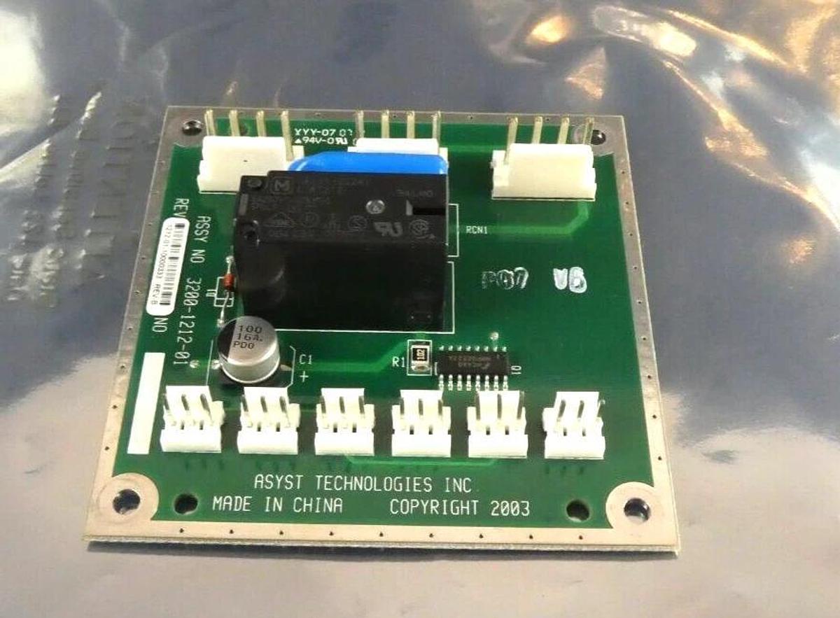 Used Asyst Technologies 3200-1212-01 PCB Assembly IsoPort Wokring Surplus