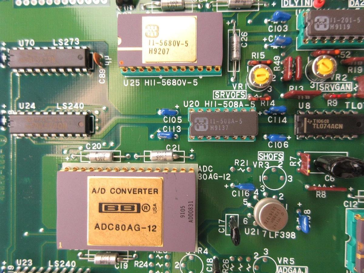Used Nikon 4S020-104-1 Analog/Digital Converter PCB Card WLEXPCTL NSR System Used