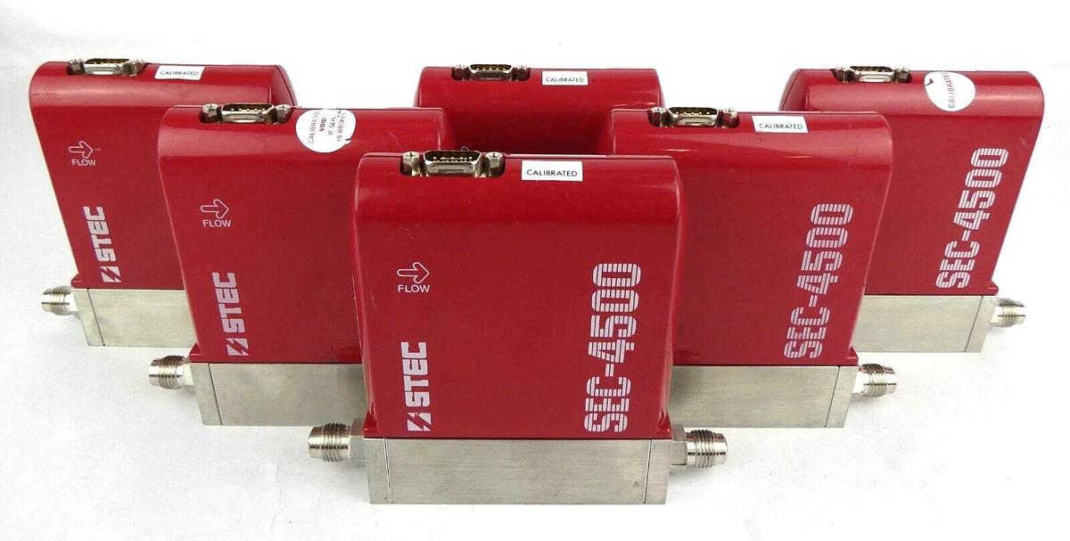 Used Horiba STEC SEC-4500M Mass Flow Controller SEC-4500 20 LM N2 Reseller Lot of 6