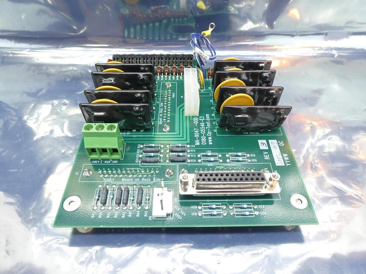 Used Op-Test 0180-05546-E3 Interface PCB MA-9047 Working Surplus