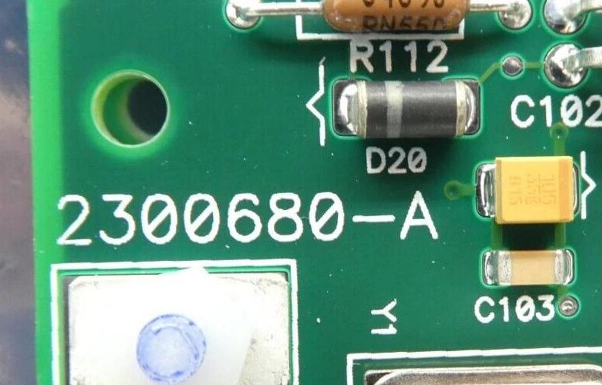 Used AE Advanced Energy 2300680-A 25 Pin Analog Interface PCB Card 1310001 Working