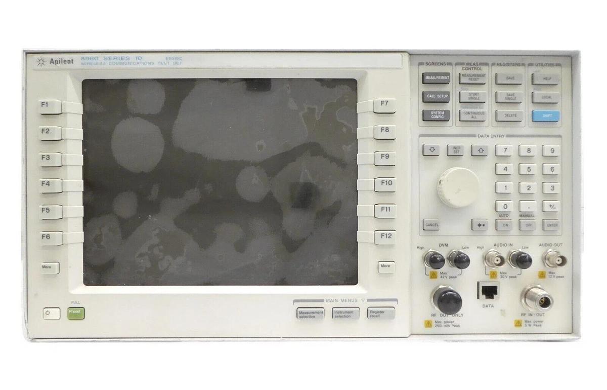 Used Agilent E5515C Wireless Communications Test Set 8960 002 003 58C Spare Working