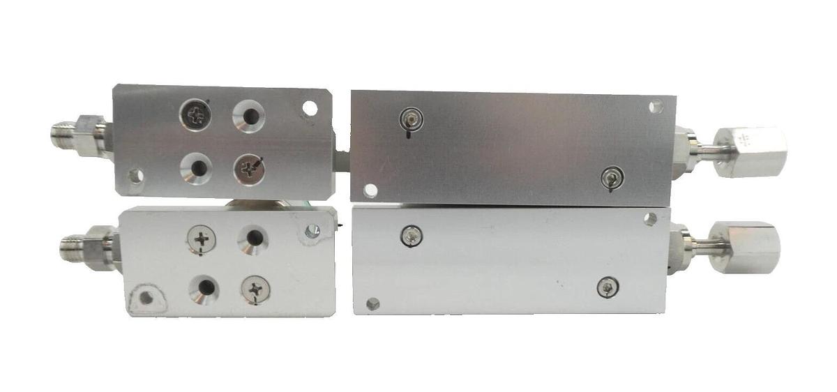 Used Fujikin FCST1050FC-4J2-F50L-N2-058 Mass Flow Controller MFC AGD11R-4R Lot of 2