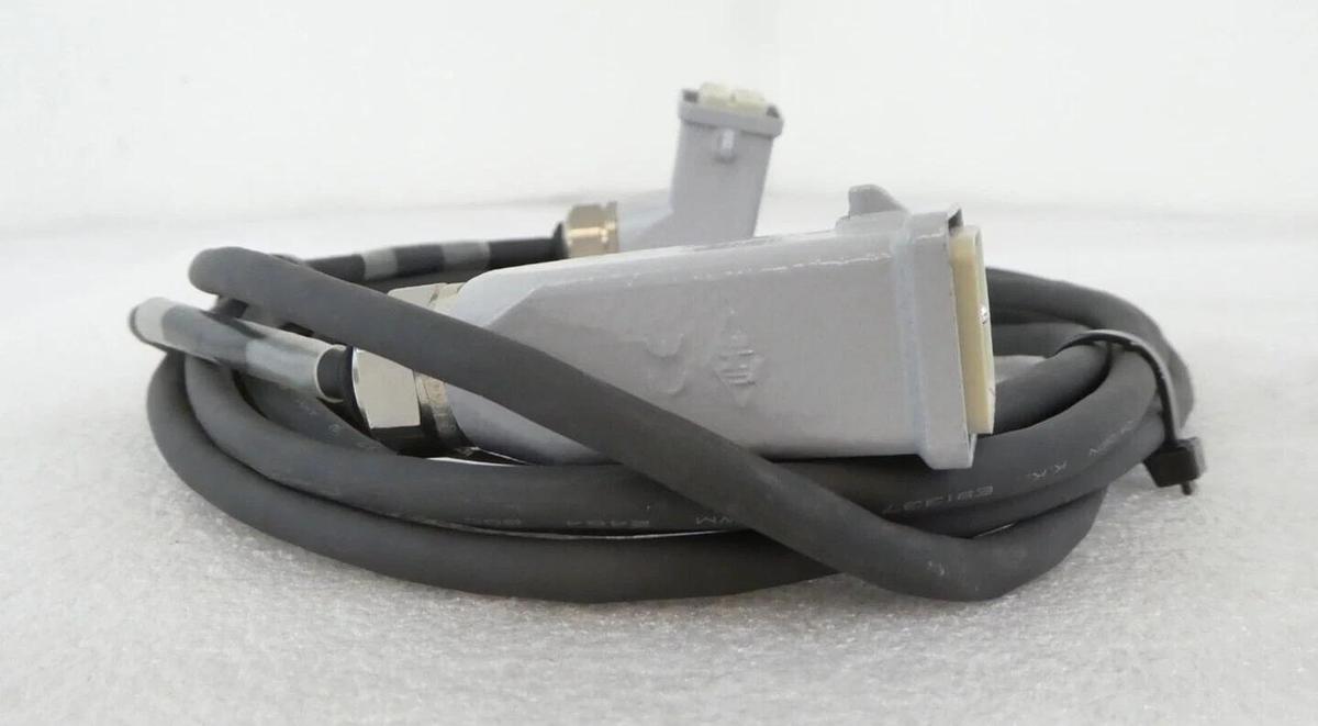Used Kawasaki 50979-2874LA0 300mm Wafer Robot Interface Cable Working Surplus
