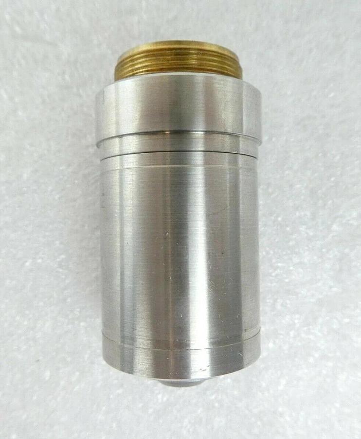 Used Bio-Rad 70/0.50 Microscope Silver Objective Quaestor Q7 System Working Surplus