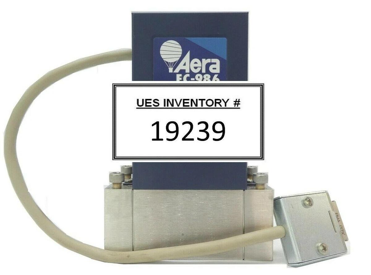 Used Aera TC FC-986Y-BF Mass Flow Controller MFC FC-986 10 SLM O2 Working Surplus