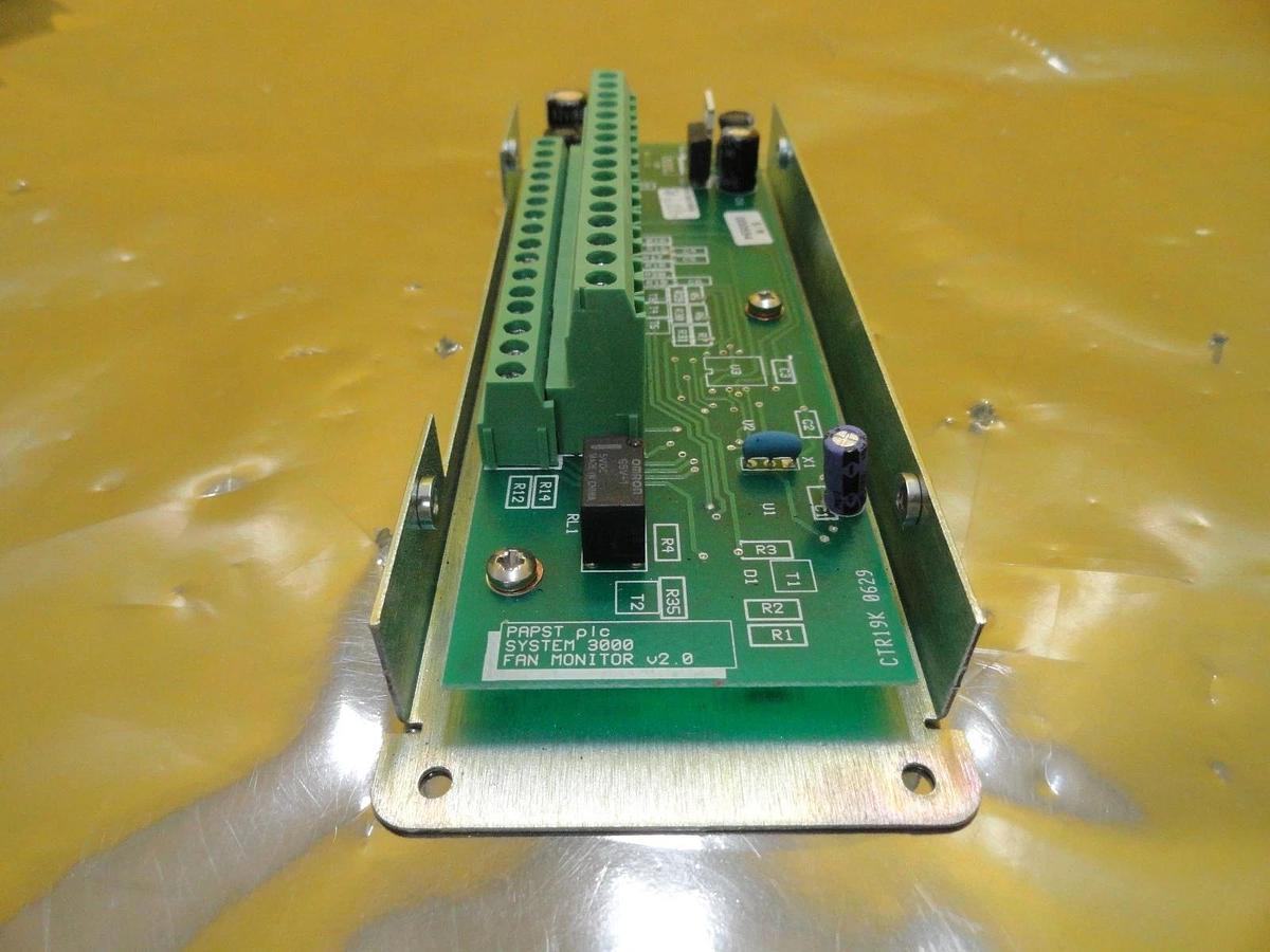 Used EBM Papst 505-3004 System 3000 24&48V Fan Monitor V2.0 PCB Assembly Used