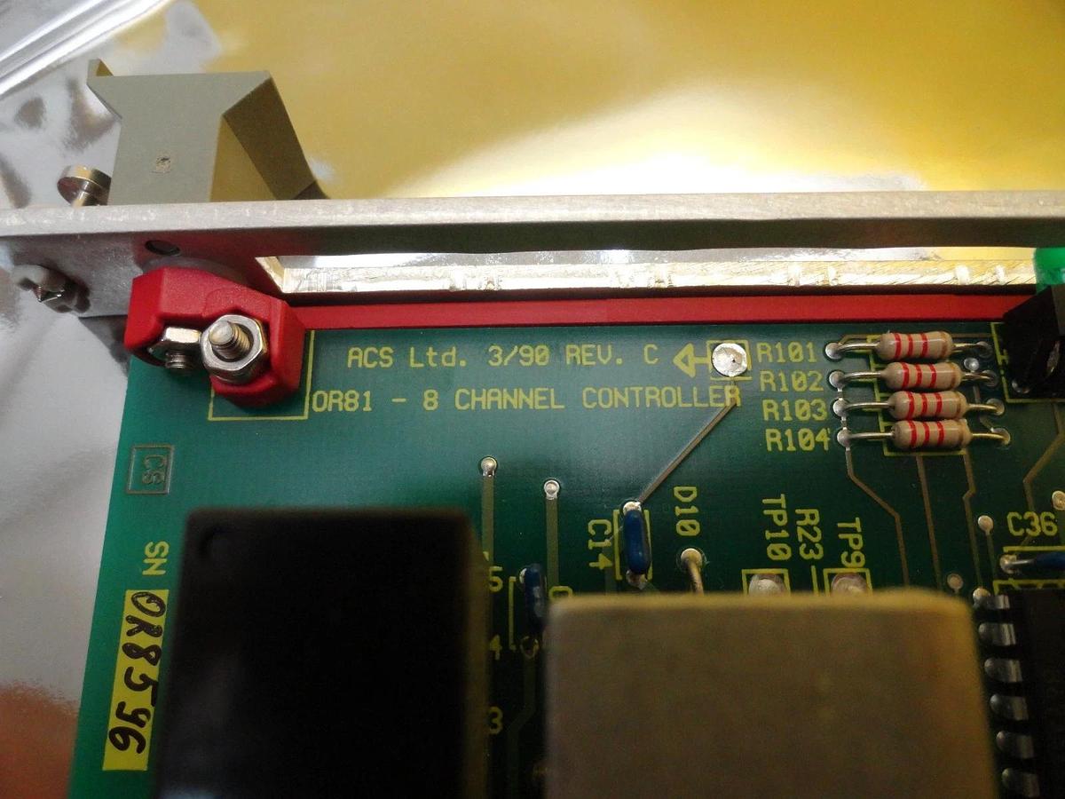 Used ACS Electronics OR81-OR1 8 Channel Controller OR81 PCB Orbot WF 736 DUO Used