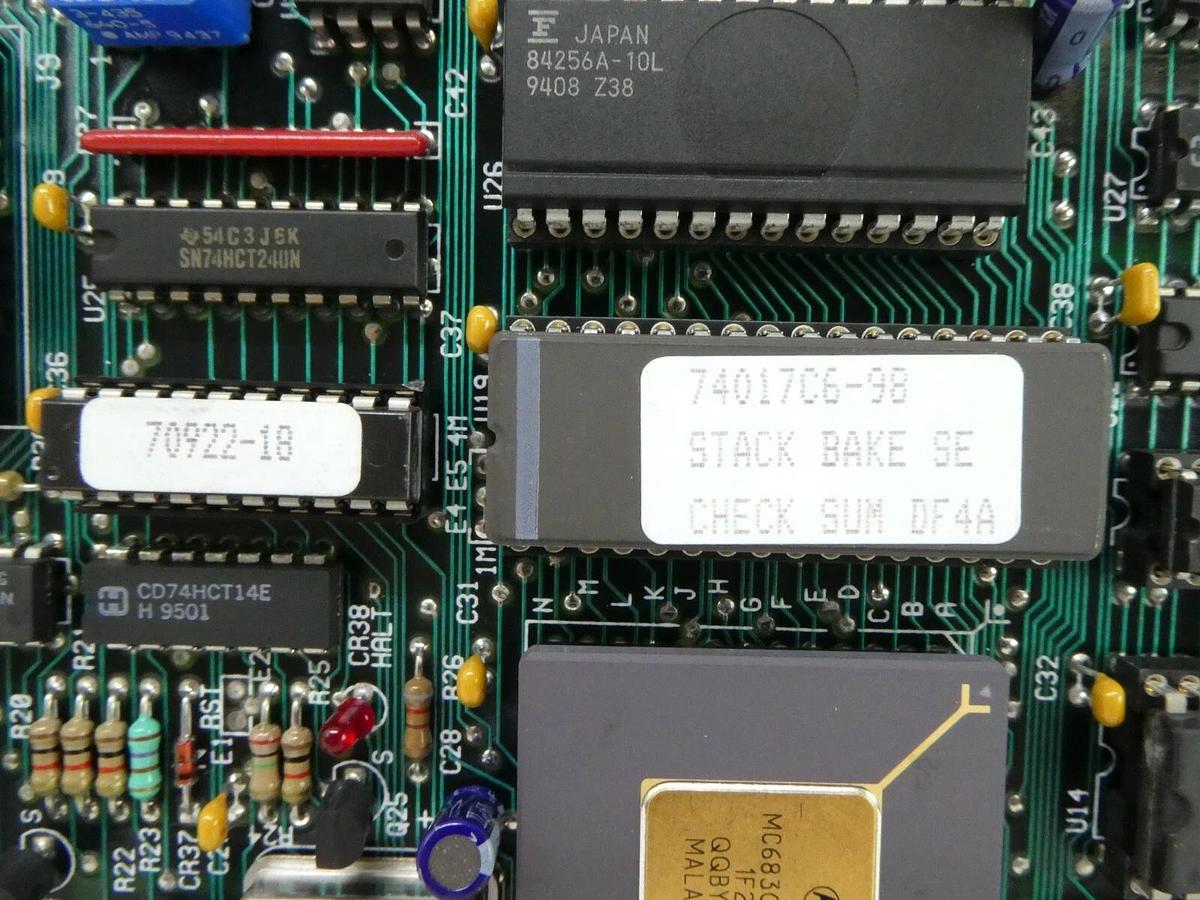 Used SVG Silicon Valley Group 99-80266-01 Stack Bake SE Station CPU PCB Card Rev. J
