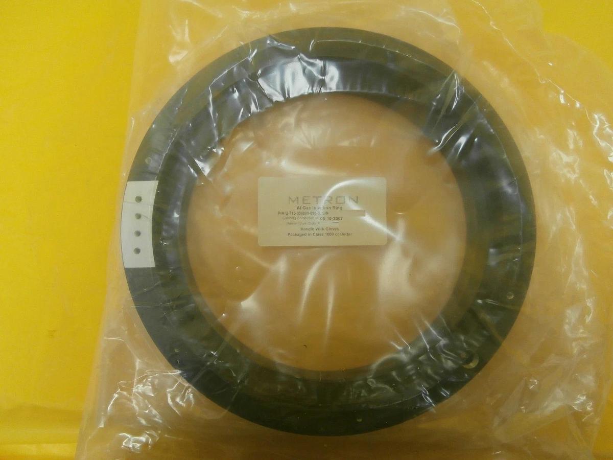 Refurbished Metron U-715-330000-090-D Aluminium Al Gas Injection Ring Refurbished