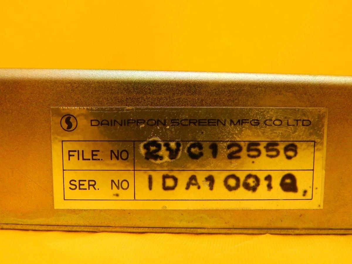 Used DNS Dainippon Screen 2VC12556 Interconnect Module SC-W60A-AV Used Working
