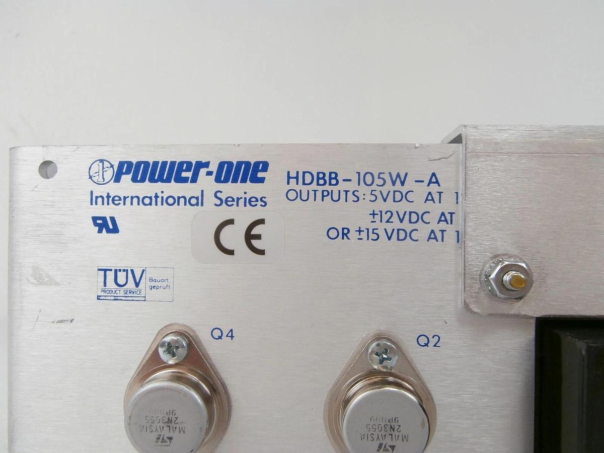 Used Power-One HDBB-105W-A Power Supply International Series Reseller Lot of 2 Spare