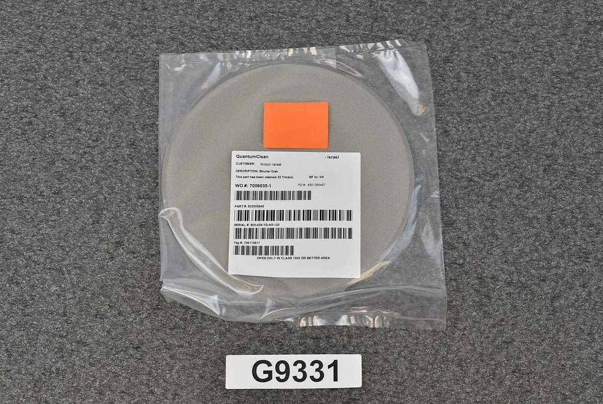 Used Applied Materials 0021-06336 Shutter Disk