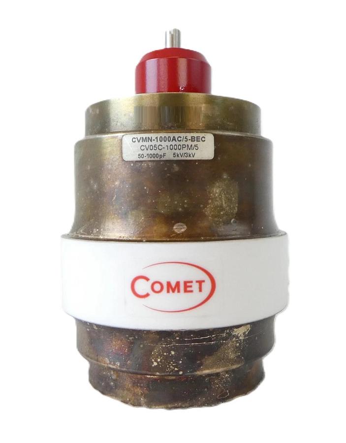 Used Comet CVMN-1000AC/5-BEC Variable Vacuum Capacitor Module Working
