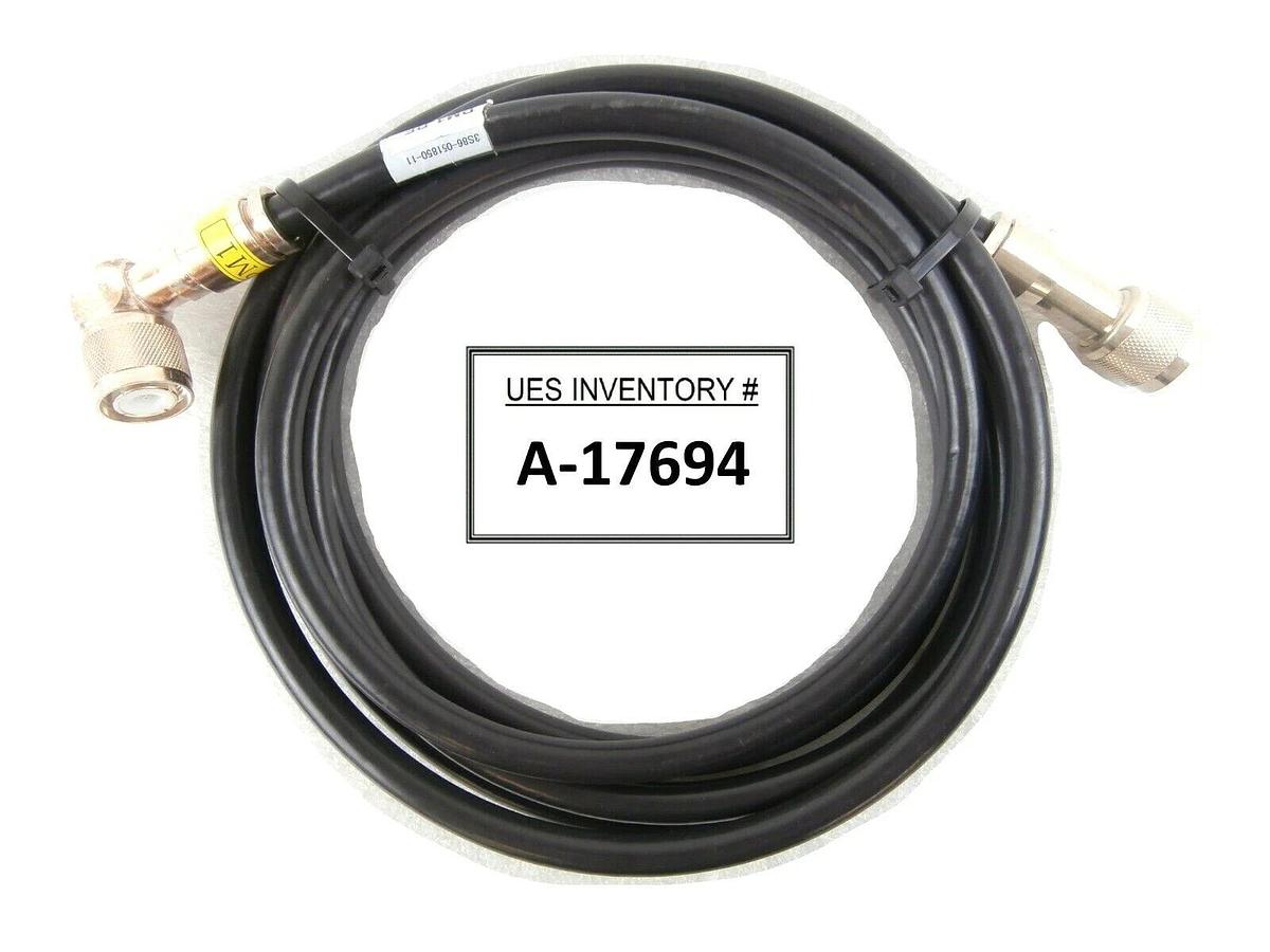 Used TEL Tokyo Electron 3S86-051850-11 RF Cable 10 Foot Trias Working Spare