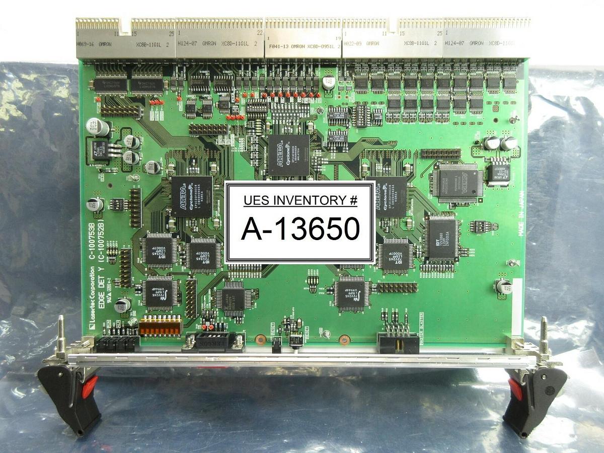 Used Lasertec C-100753B Processor PCB Card EDGE DET Y C-100752B EDGE_DET2 Used