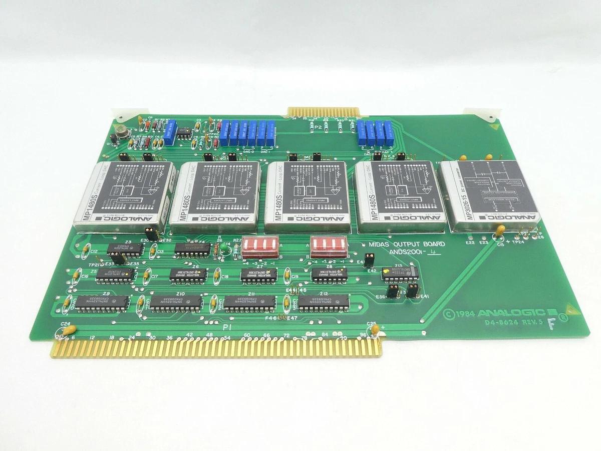 Used Analogic D4-8624 Midas Output Board ANDS2001-4 Varian 10-08624-004 Working Spare