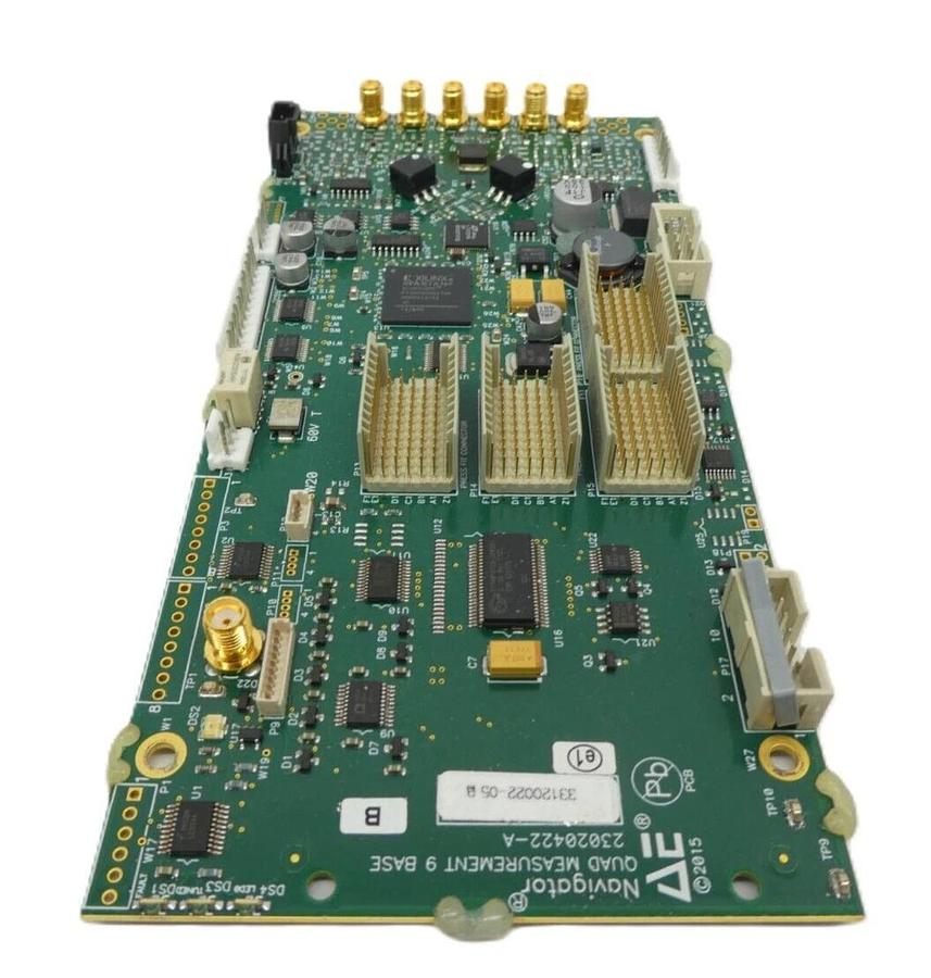 Used AE Advanced Energy 33120022-05 Navigator Quad Measurement 9 Base PCB 23020422-A