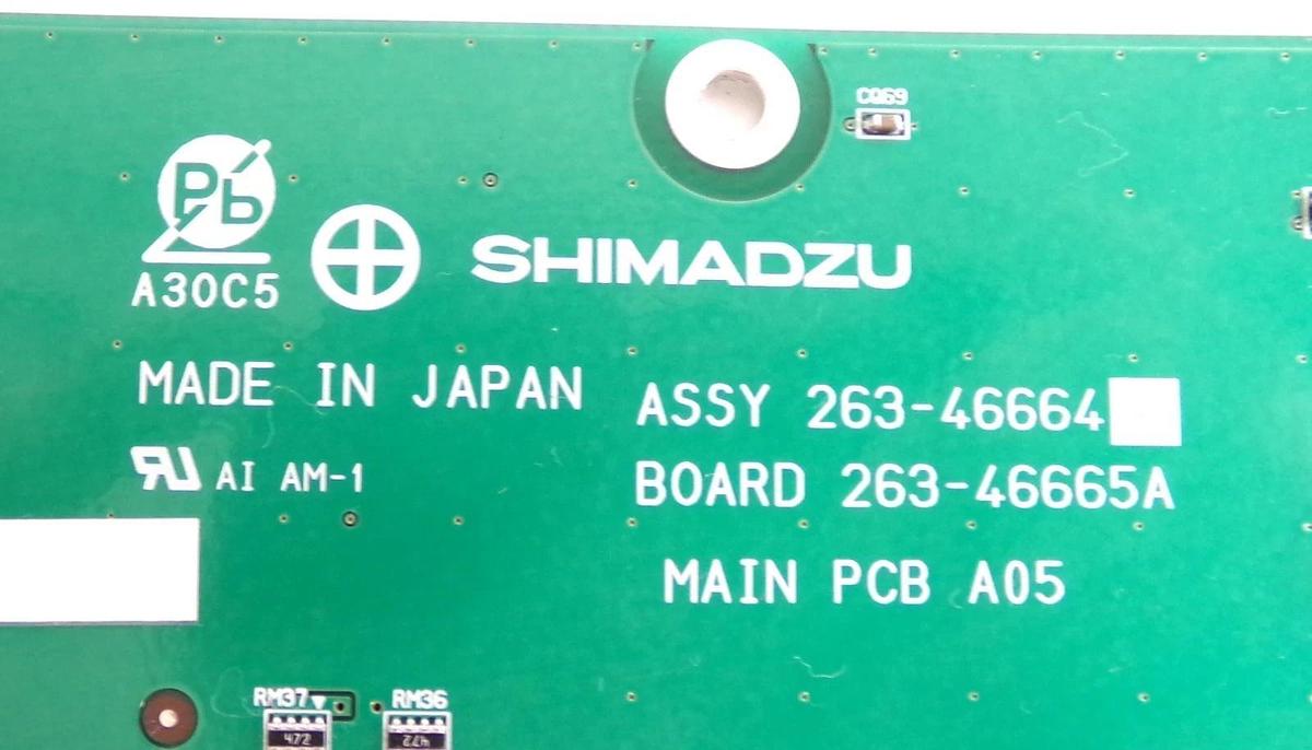Used Shimadzu 263-46664 Turbomolecular Controller Main PCB 263-46665 Turbo Working