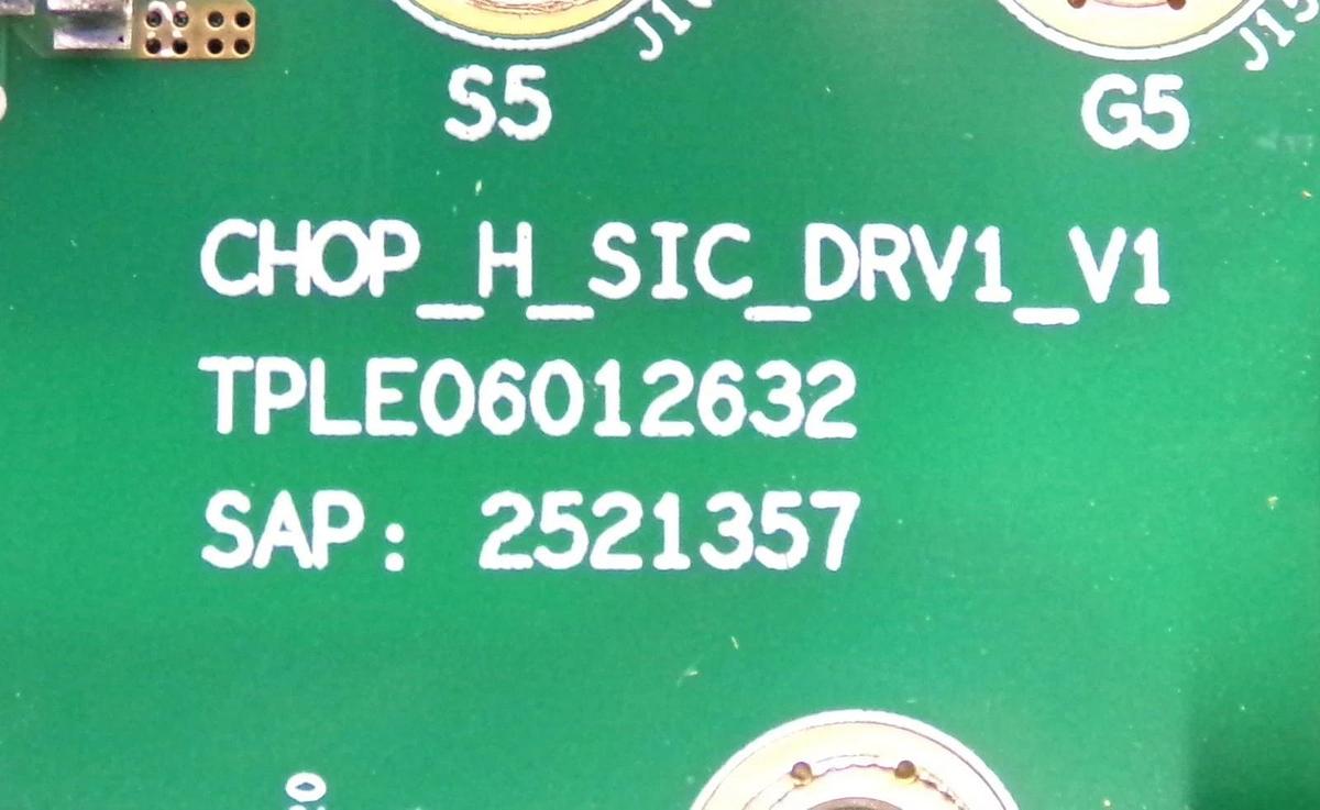 Used Trumpf Huttinger 2523046 PCB CHOP H SIC DRV1 V1 TruPlasma HV Pulse 35 Working