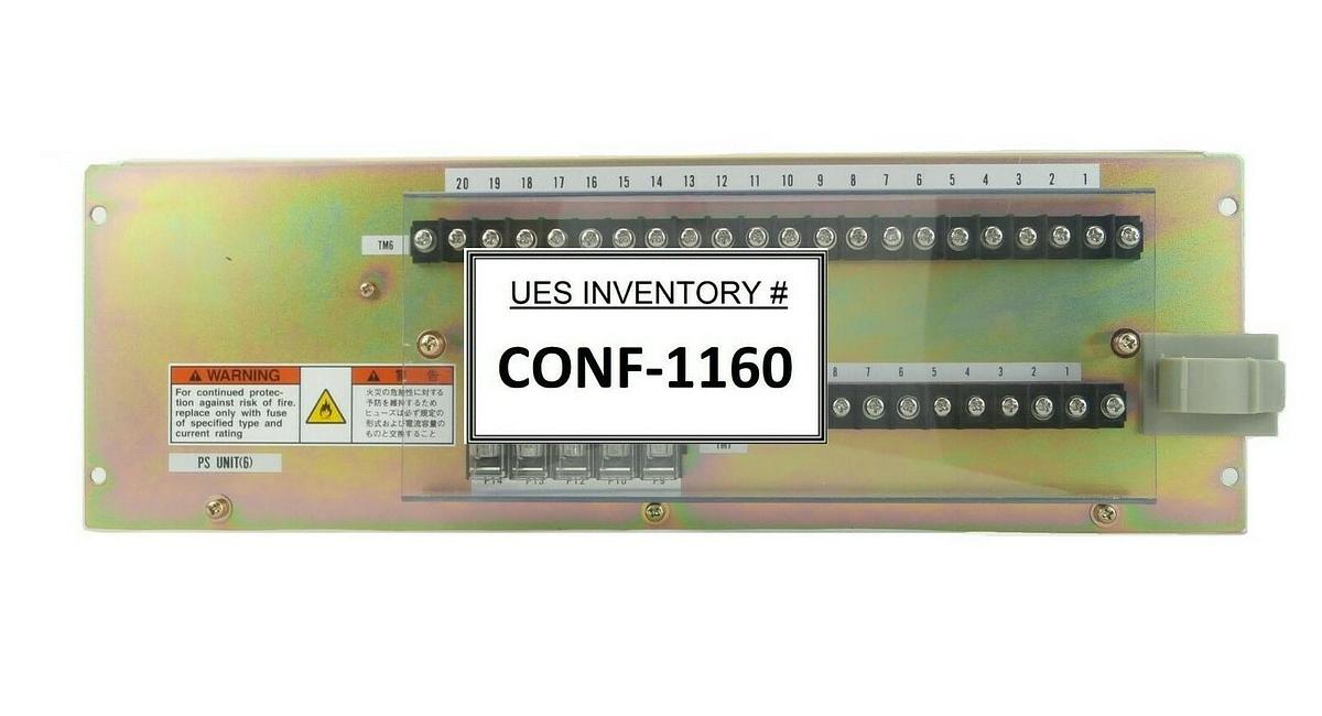 Used JEOL PS UNIT(6) Power Supply Rack JWS-2000 Wafer Defect Review SEM Working Spare