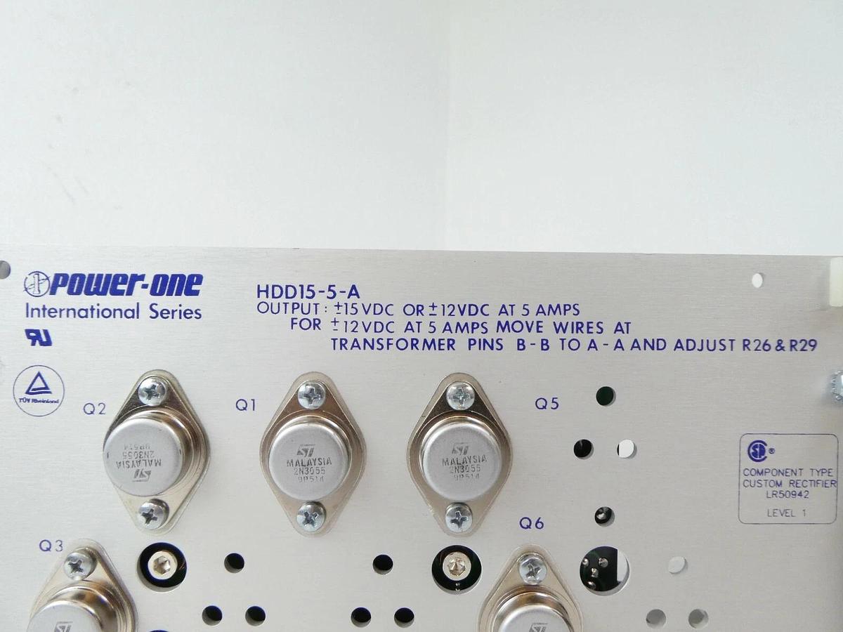 Used Power-One HDD15-5-A Power Supply ±15V KLA Instruments 2132 Working Surplus