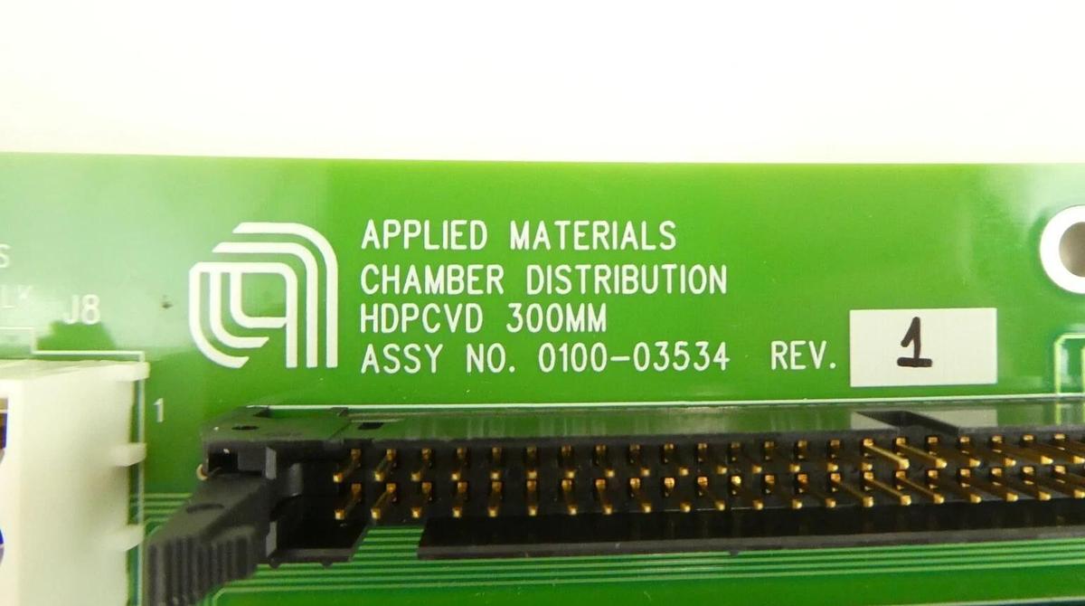 AMAT Applied Materials 0100-03534 300mm Chamber Distribution HDPCVD PCB New