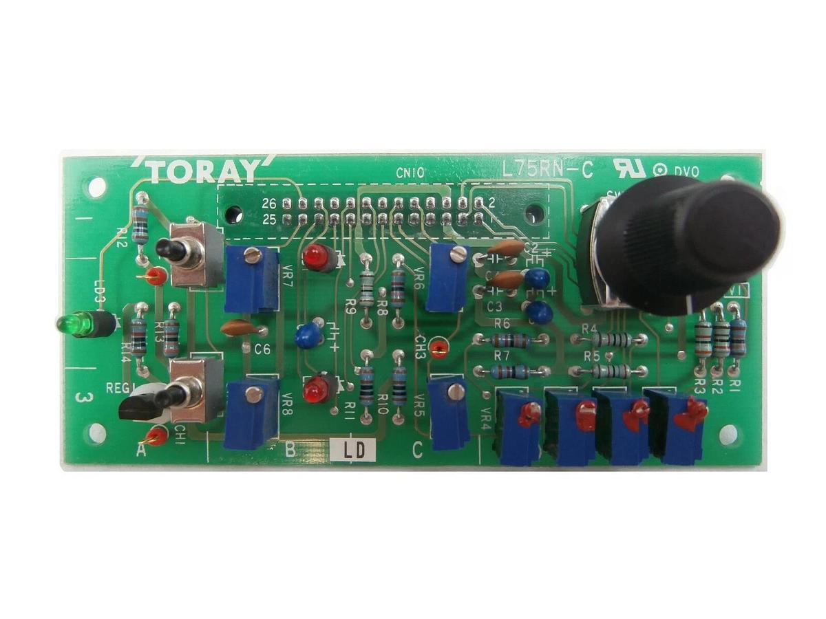 Used Toray 80N 3N306 Oxygen Analyzer Selection Board PCB L75RN-C Working Surplus