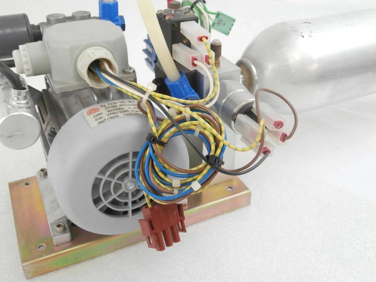 Used KNF Neuberger PJ 4144-NPK 09 Diaphragm Pump Assembly Gefeg Neckar 7130-2AL-RLT