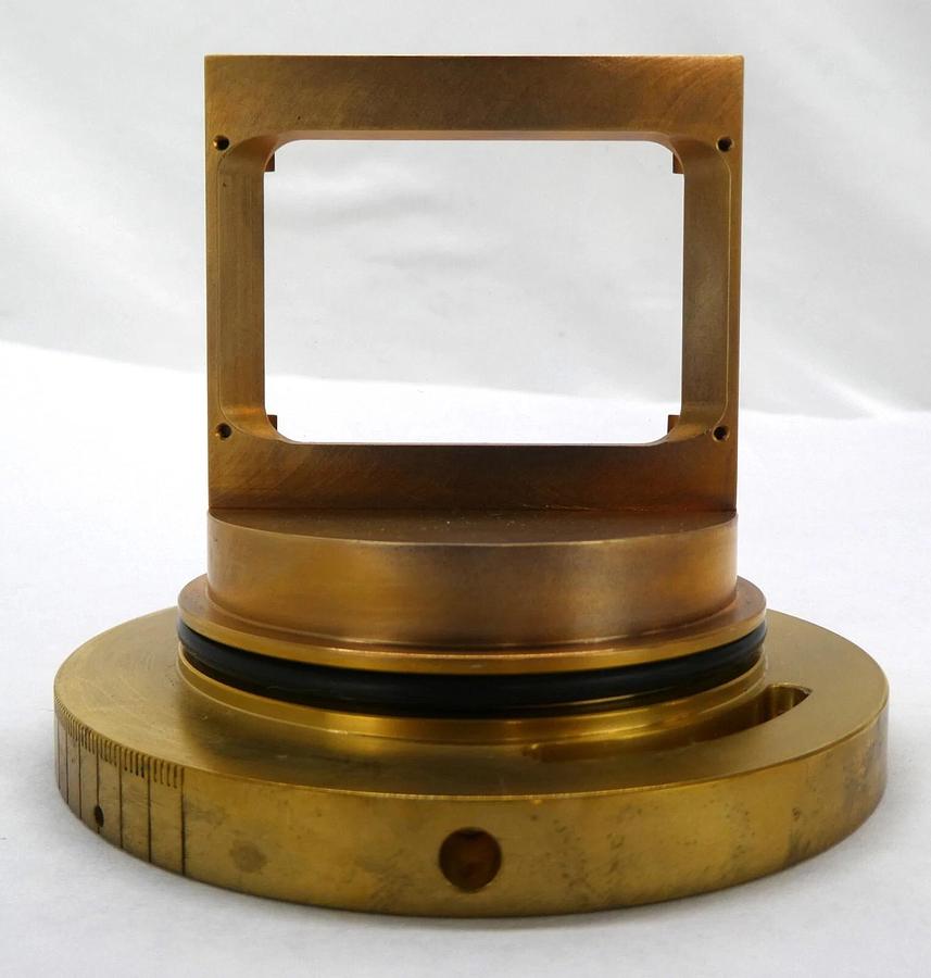 Used Nikon Fixed Fold Mirror Optical Lens Assembly NSR Series System Working Surplus