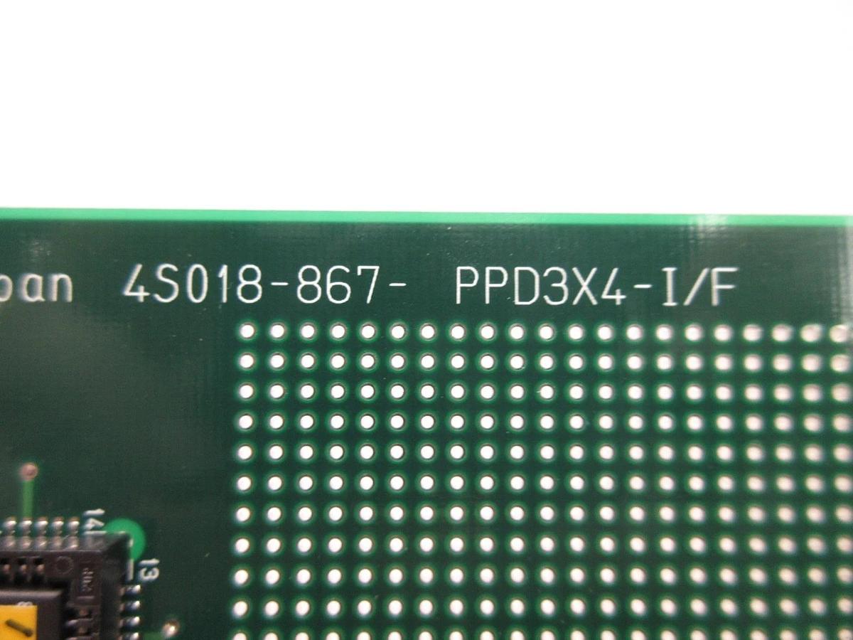 Used Nikon 4S018-867 Processor Control PCB Card PPD3X4-I/F 4S015-227 NSR System Used