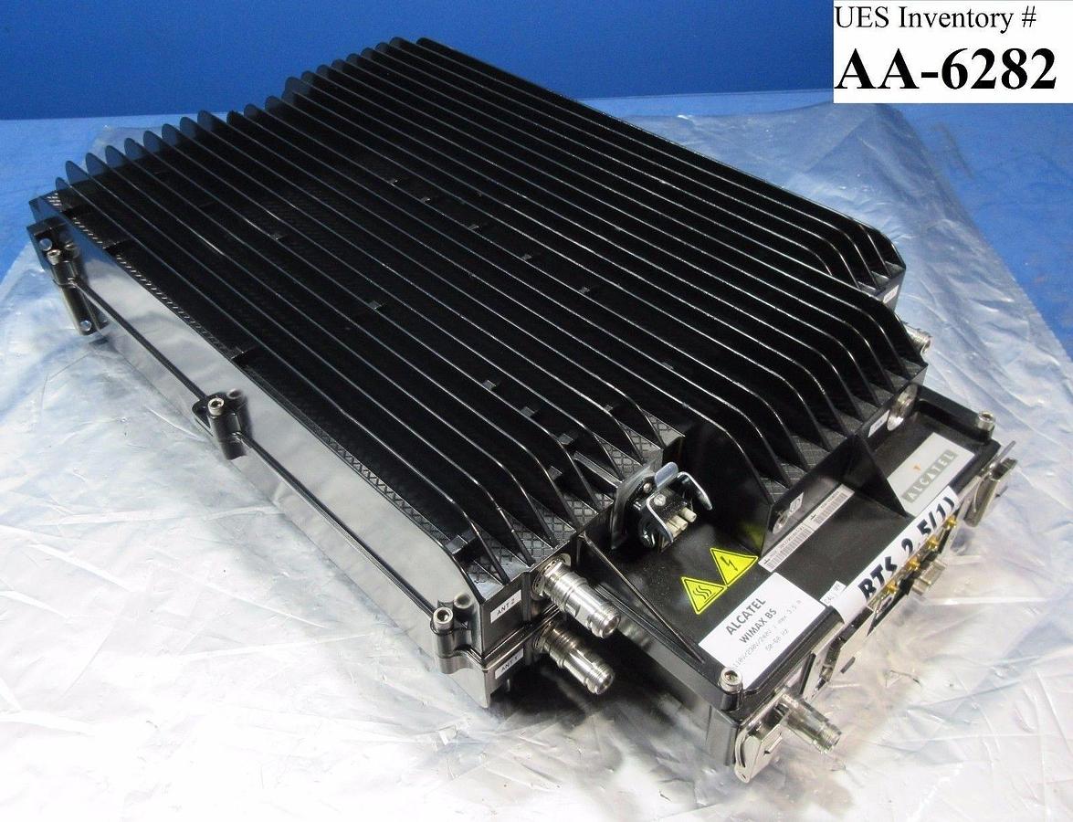 Used Alcatel 3BK27091BA WiMAX Base Station A9116 0168 Used Working