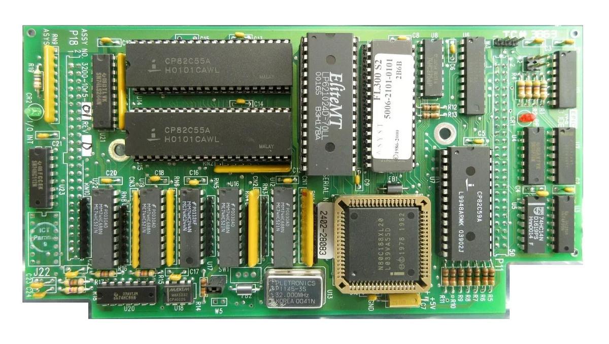 Used Asyst Technologies 3200-1015-01 Automation Processor Board PCB Working Surplus