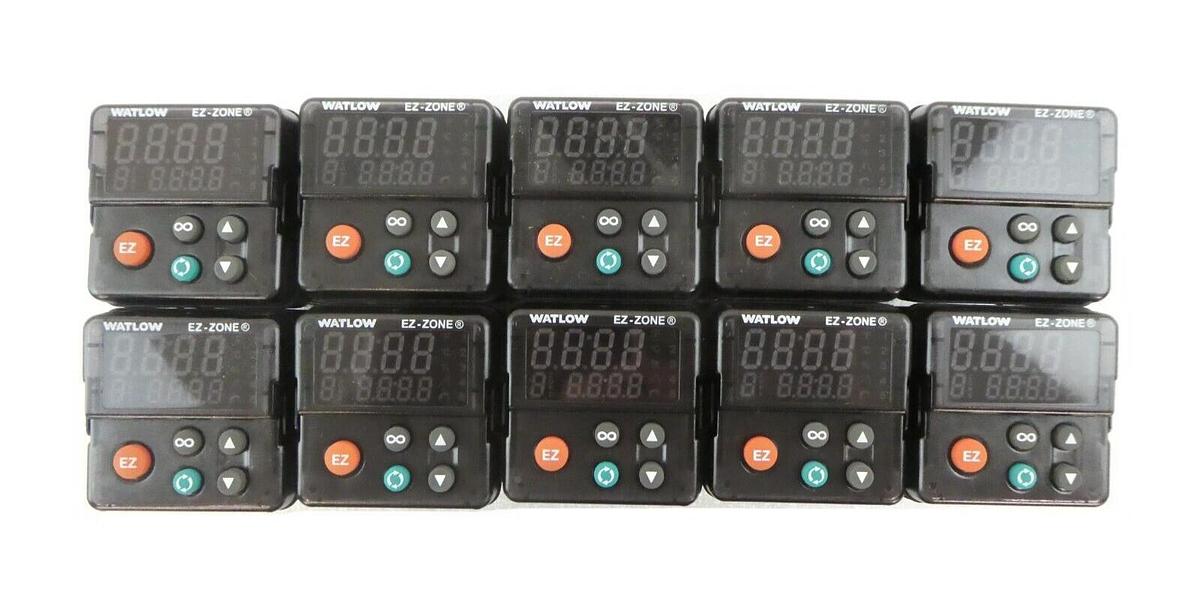 Used Watlow PM6C3CA-5AAAAAA PID Controller EZ-ZONE Reseller Lot of 10 Working