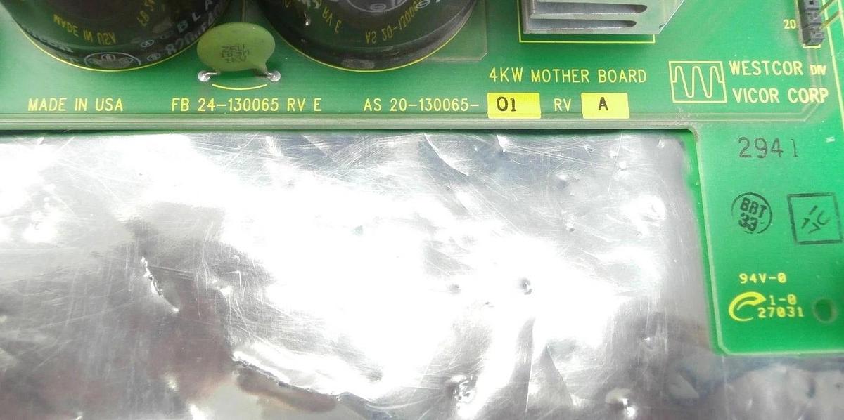 Used Vicor 20-130065 4kW Mother Board PCB Backplane 24-130065 Used Working