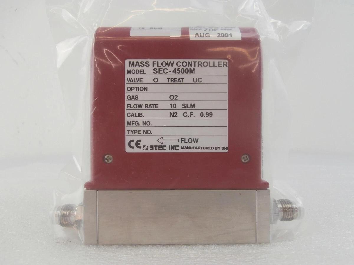 Refurbished STEC SEC-4500M Mass Flow Controller MFC SEC-4500 10 SLM O2 OEM Refurbished