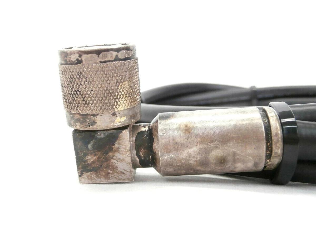 Used Lam Research 853-707092-002 RF Cable 7.5 Foot FPD Continuum Working Spare