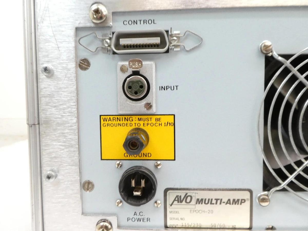 Used AVO Multi-Amp EPOCH-20 High-Current Output Unit Untested Spare Surplus