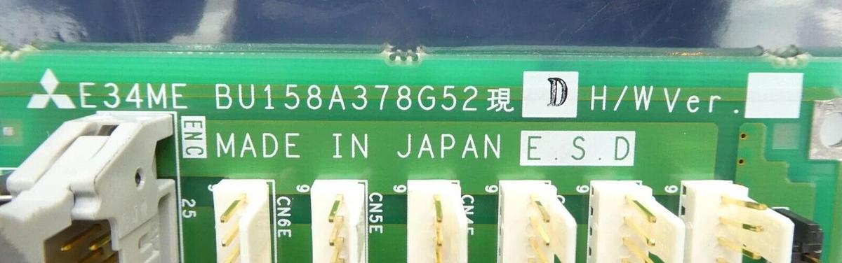 Used Mitsubishi BU158A378G52 Interface PCB E34ME Working Surplus
