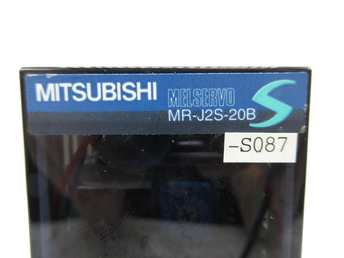 Used Mitsubishi Electric MR-J2S-20B-S087 AC Servo Driver MELSERVO Working Spare