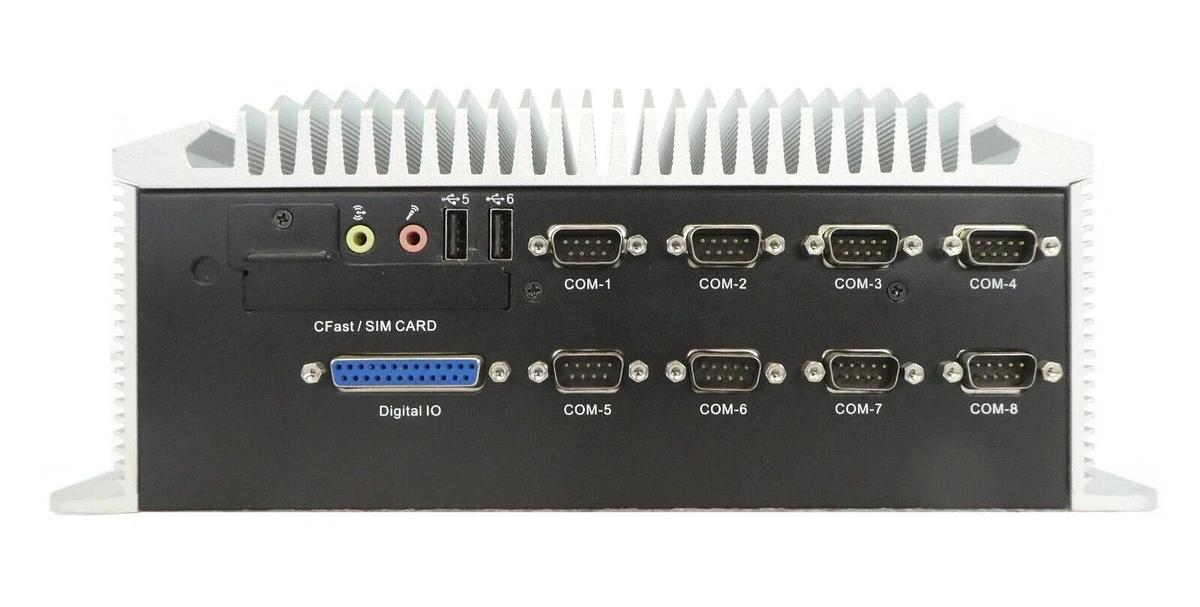 Used Advantech ARK-3500P-00A1E Industrial PC Fanless Computer I5 2.70GHz Working