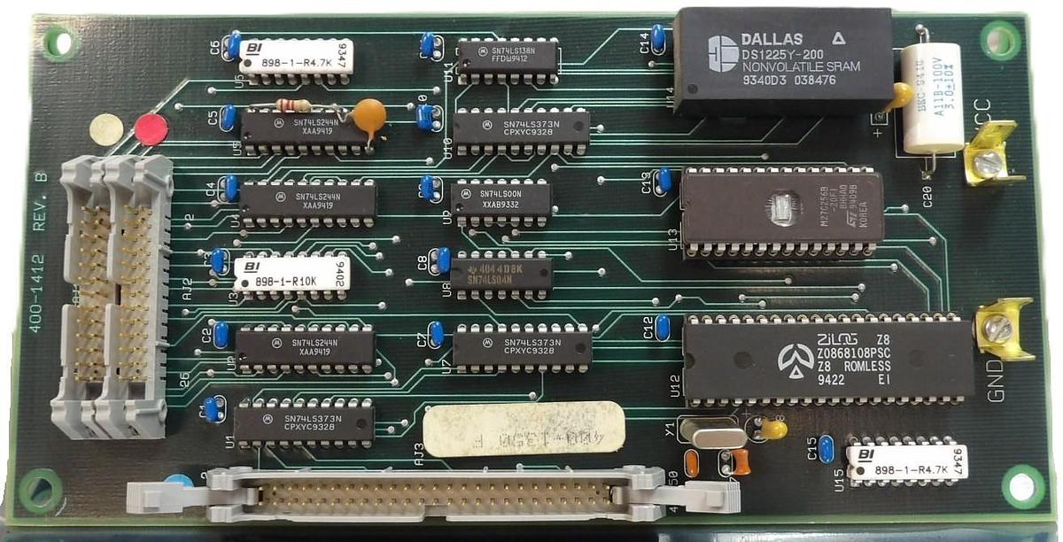 Used Altek Semiconductor 400-1350 Processor PCB 400-1412 Contact CS-400E Working