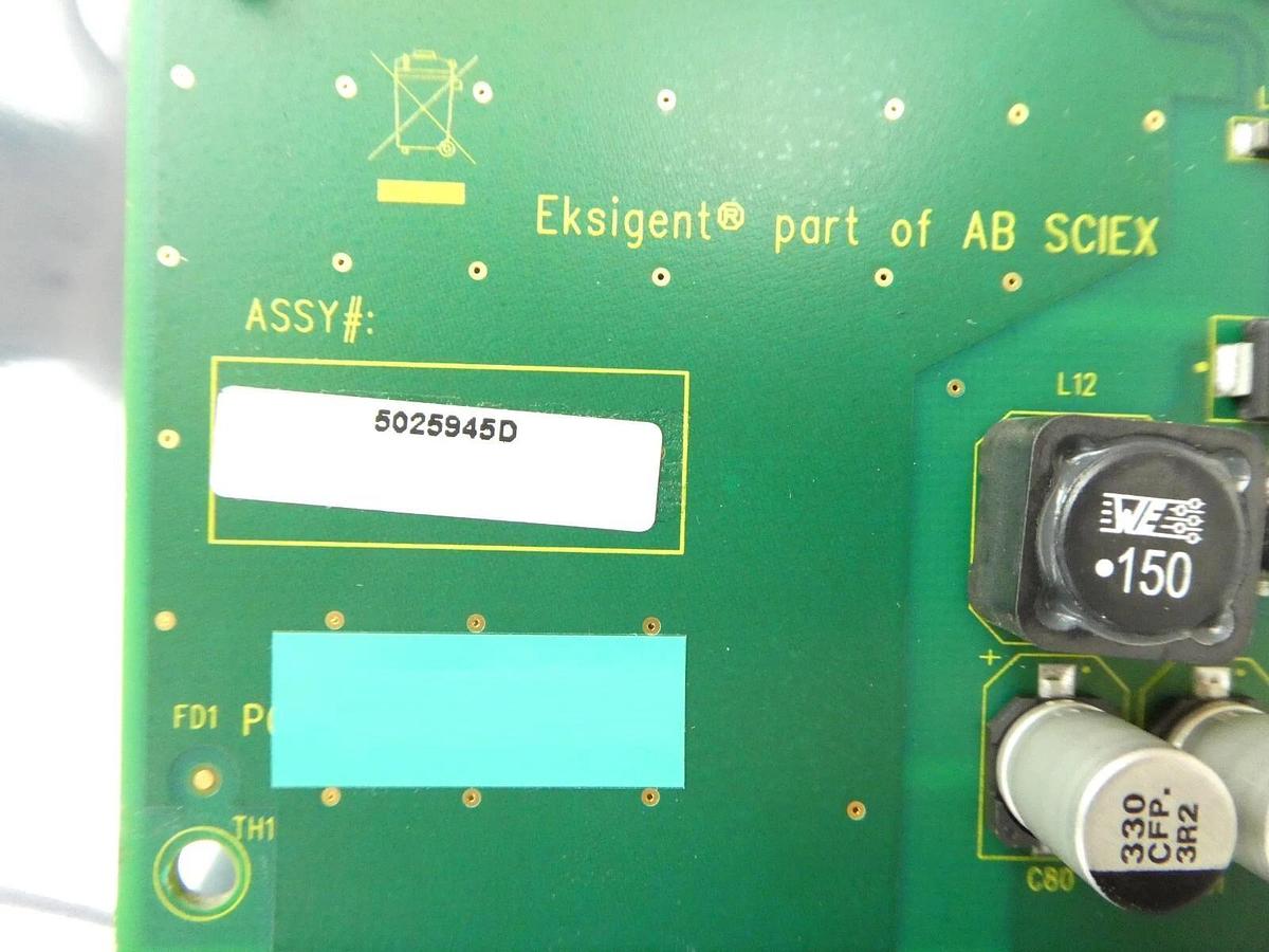 Used Eksigent 5025945 Pump Distribution Interface PCB ekspert nanoLC 425 Working