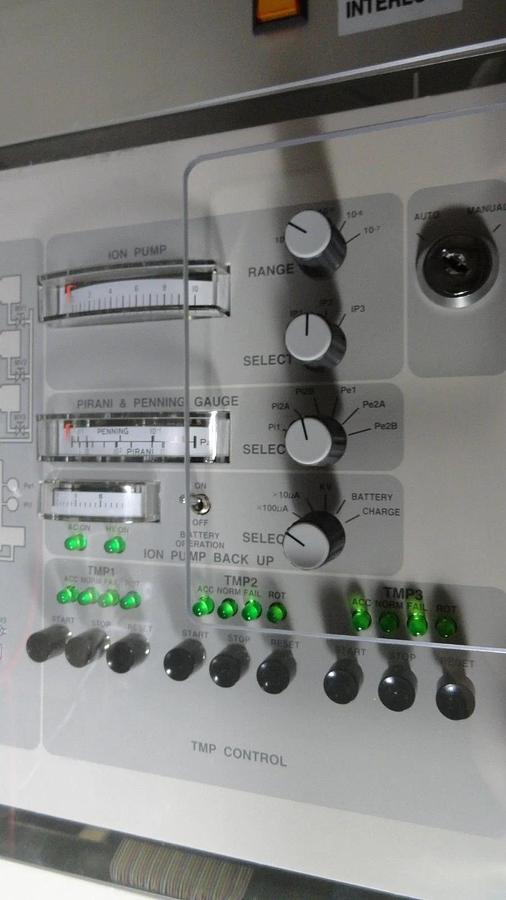 Used Hitachi EVAC Control Panel No Keys S-9380 Used Working