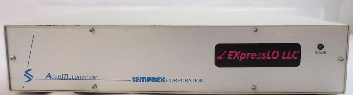 Used Semprex 142-274-90 AccuMotion Controller Working Surplus