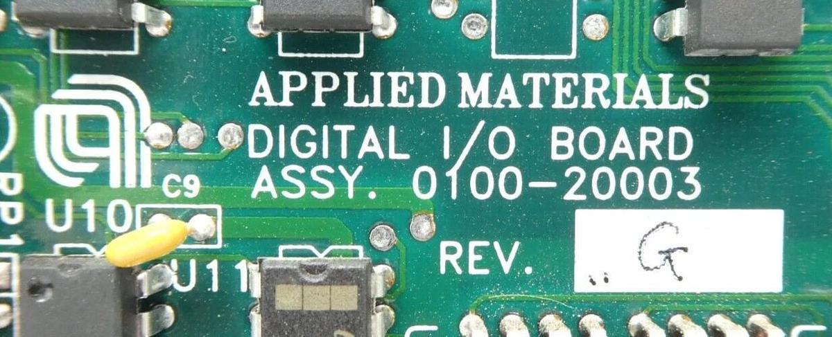 Used AMAT Applied Materials 0100-20003 Digital I/O PCB Card Reseller Lot of 4 Surplus
