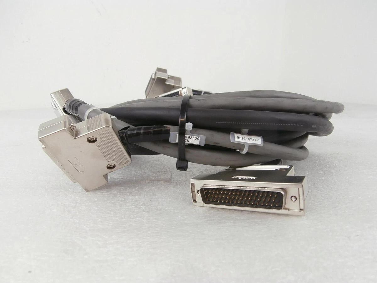 Used Yaskawa XU-RCM2500T Robot to Linear Track Cable Set of 5 Nikon OPTISTATION 7